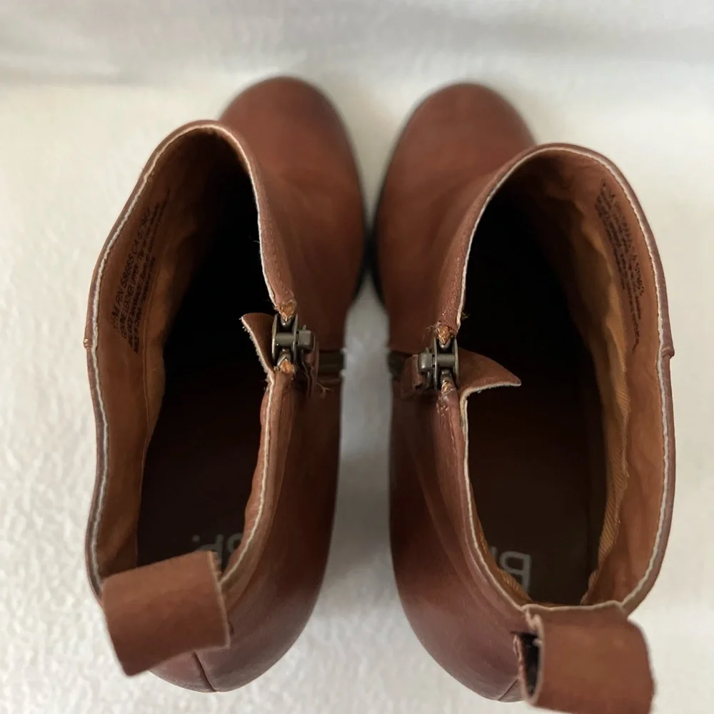 B.P. size leather